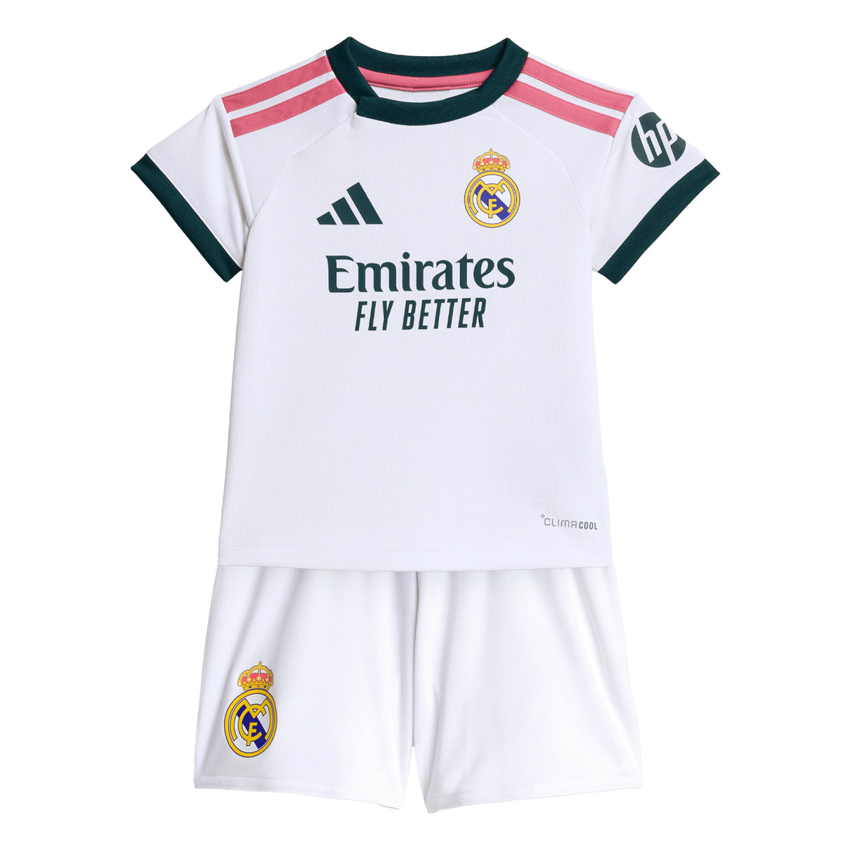 adidas Real Madrid Home Soccer Baby Kit 26/27 - White