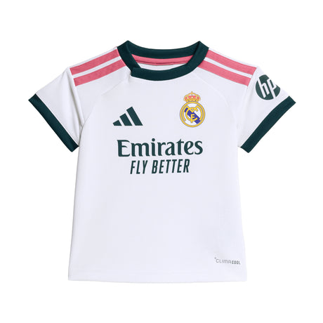 adidas Real Madrid Home Soccer Baby Kit 26/27 - White