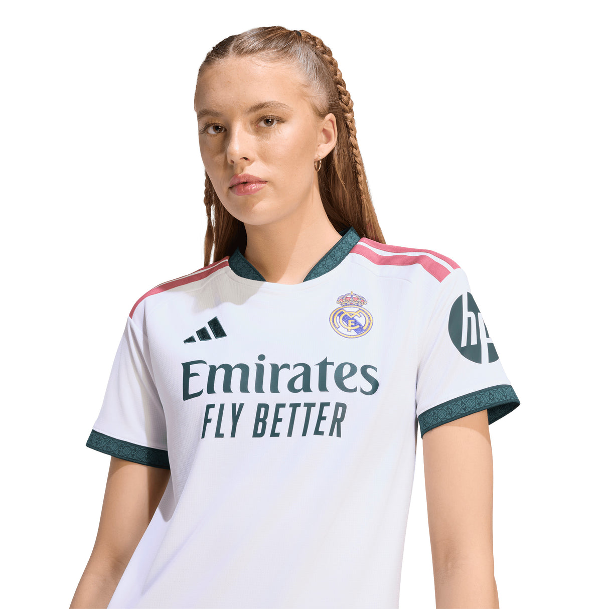Camiseta de fútbol de la primera equipación del Real Madrid para mujer adidas 26/27 - Blanco