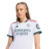 Camiseta de fútbol de la primera equipación del Real Madrid para mujer adidas 26/27 - Blanco
