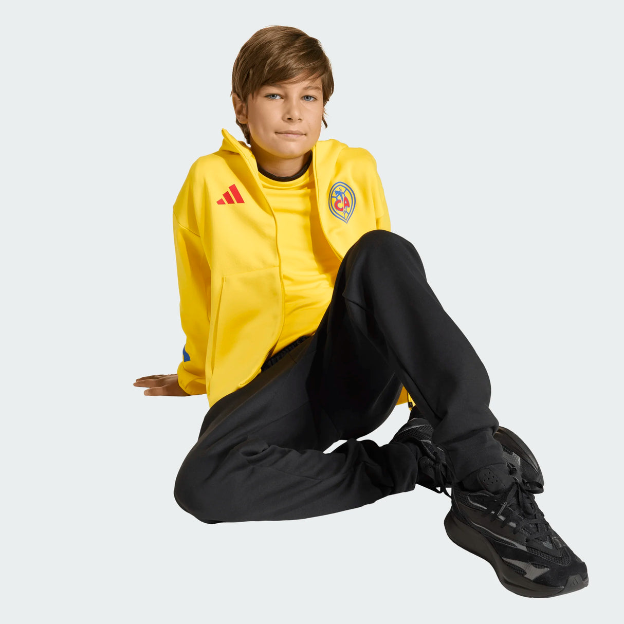 Chaqueta de fútbol adidas Club América Z.N.E. Anthem - Amarillo