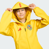 Chaqueta de fútbol adidas Club América Z.N.E. Anthem - Amarillo