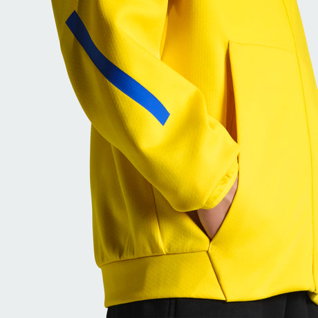 adidas Club America Z.N.E. Anthem Soccer Jacket - Yellow