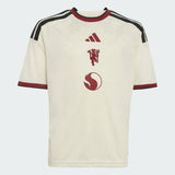 adidas Manchester United Third Youth Soccer Jersey 26/27 - Ivory