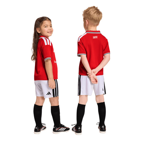 adidas Manchester United Home Soccer Mini Kids Set 26/27 - Red
