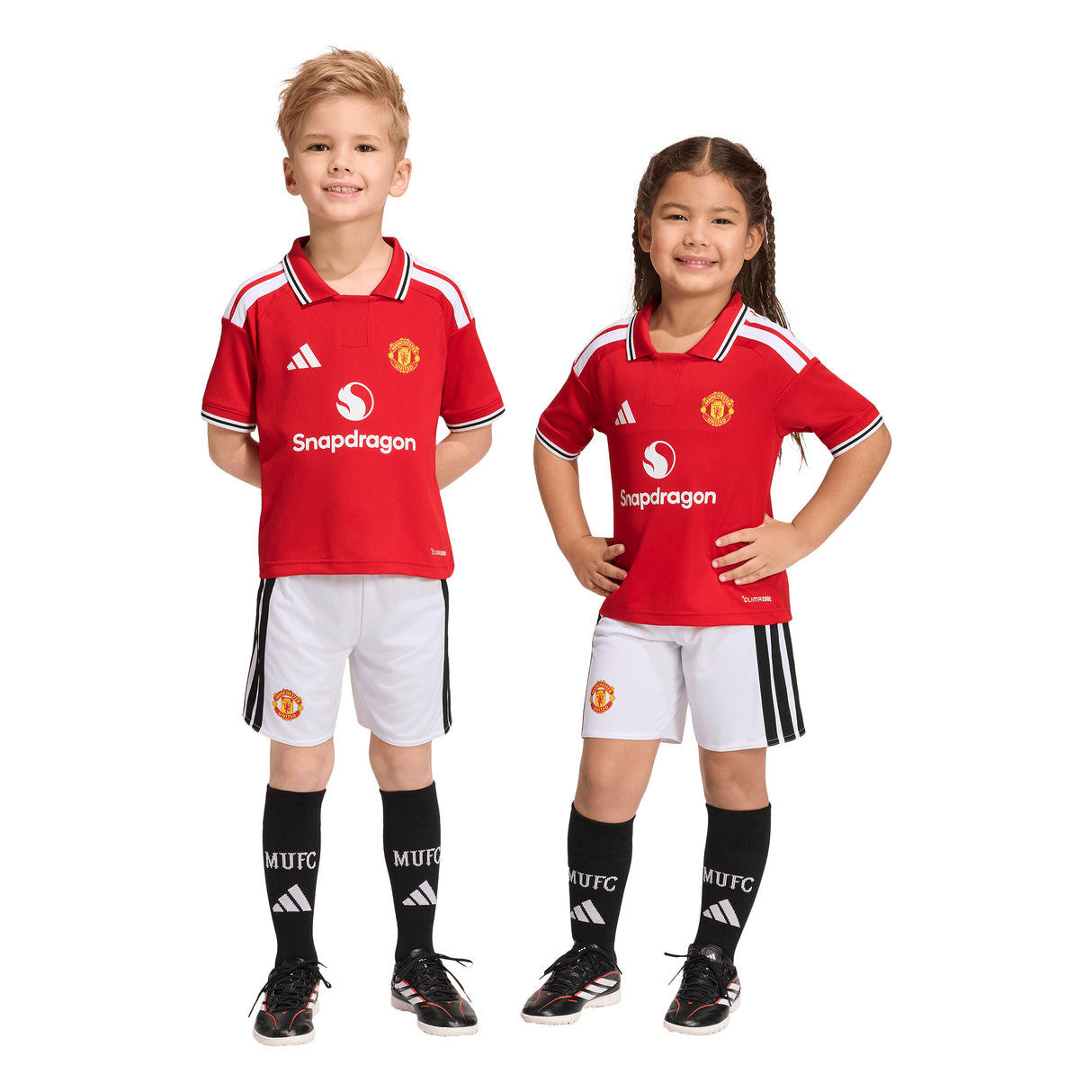 adidas Manchester United Home Soccer Mini Kids Set 26/27 - Red