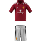 adidas Manchester United Home Soccer Mini Kids Set 26/27 - Red