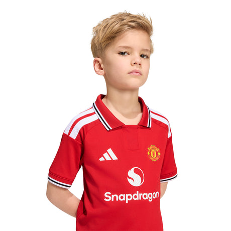 adidas Manchester United Home Soccer Mini Kids Set 26/27 - Red