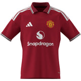adidas Manchester United Home Youth Soccer Jersey 26/27 - Red