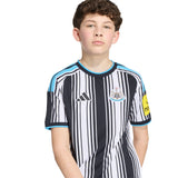 adidas Newcastle United FC Home Youth Soccer Jersey 26/27 - White/Black