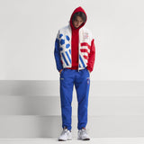 Chaqueta de chándal de fútbol tejida con gráfico adidas para hombre - Blanco