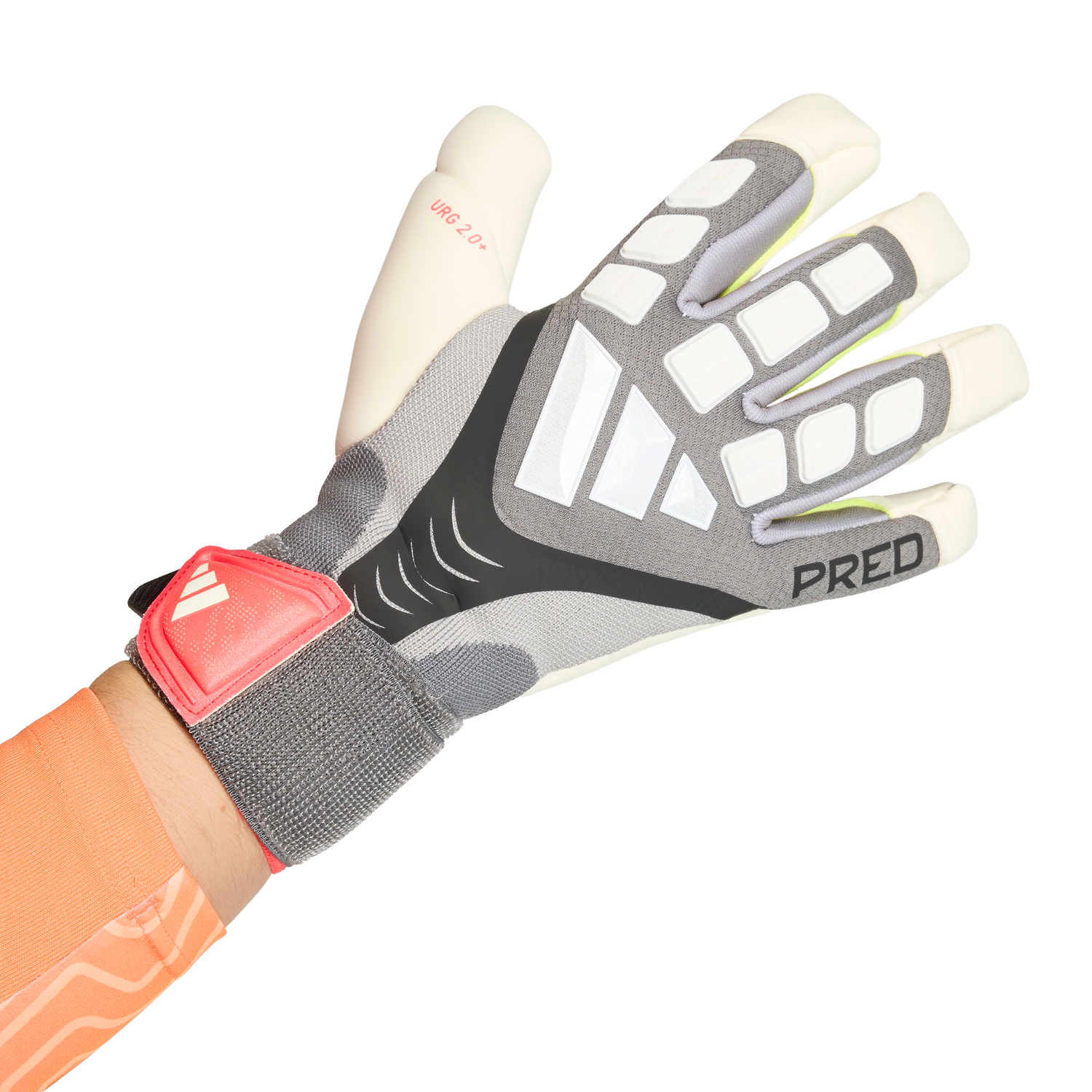 Guante de portero de fútbol adidas Predator Pro Hybrid - Gris