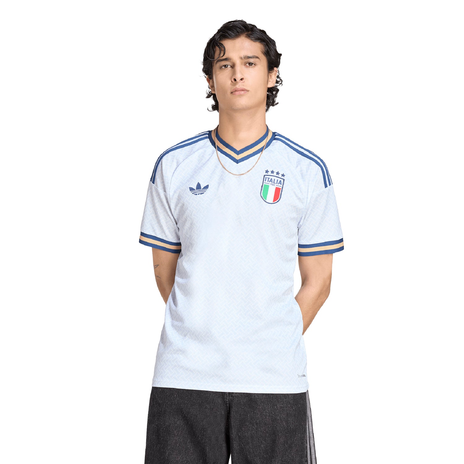 adidas Italy Away Men's Soccer Jersey 2026 -  Blue