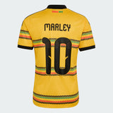 adidas Jamaica Home Bob Marley 10 Men's Soccer Jersey 2026 - Gold