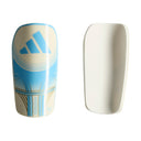 adidas Messi Club Soccer Shin Guards -Ivory-Blue