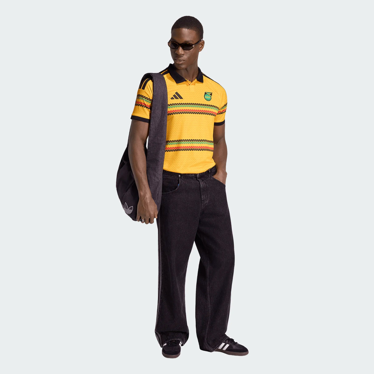 adidas Jamaica Home Men's Soccer Jersey 2026 - Gold