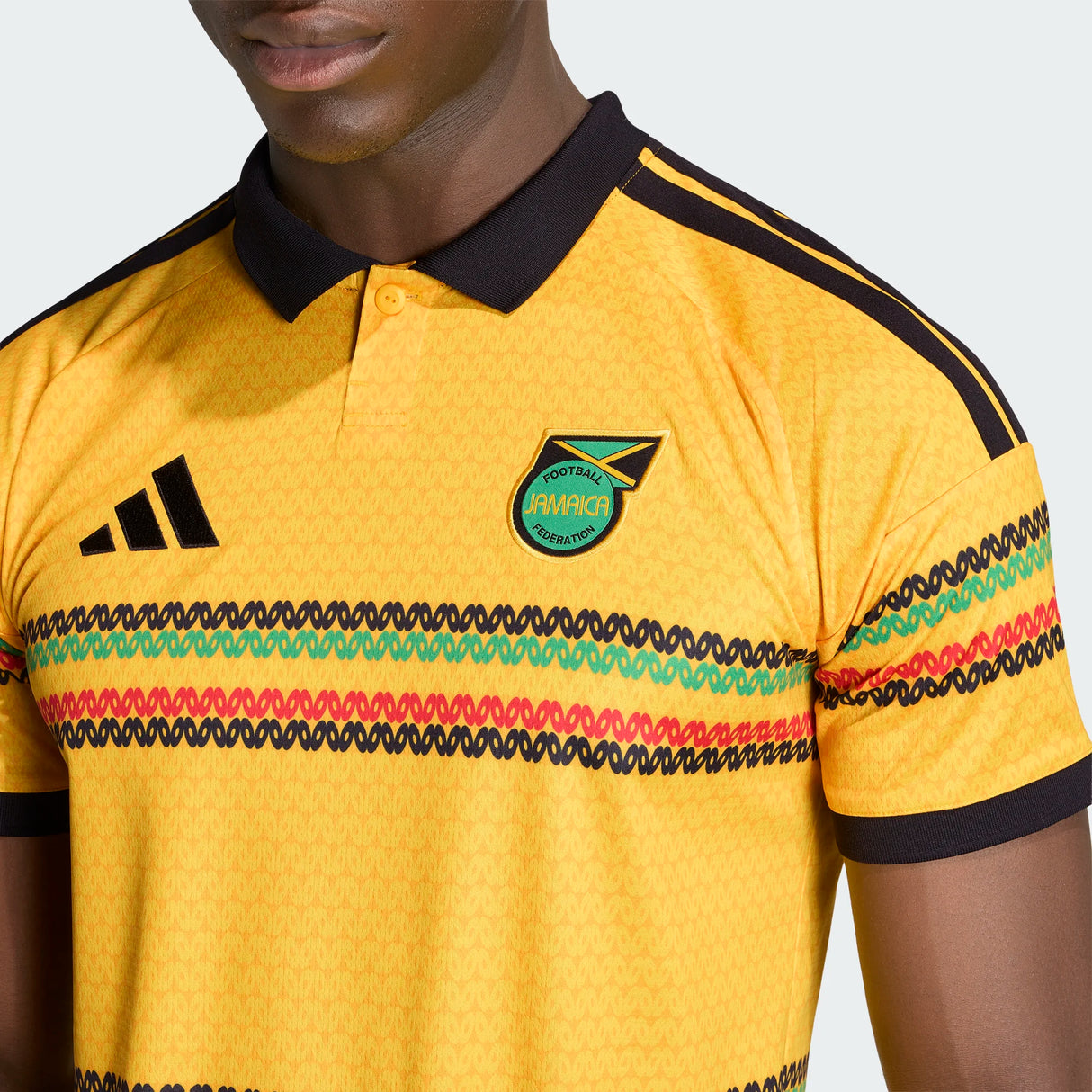 adidas Jamaica Home Men's Soccer Jersey 2026 - Gold