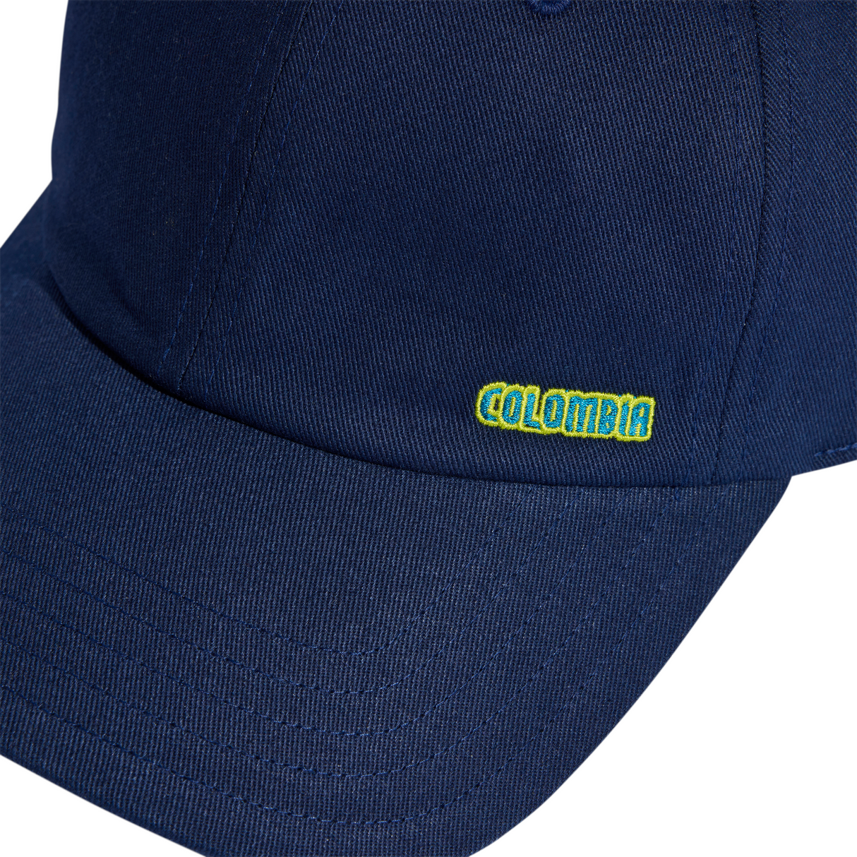 adidas Colombia 26 Dad Soccer Cap - Navy/Yellow