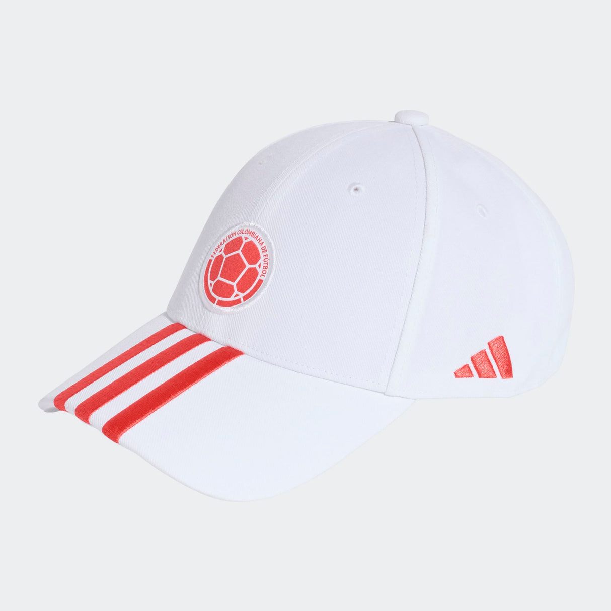 adidas FCF Colombian Football Federation Soccer Cap - White/Red