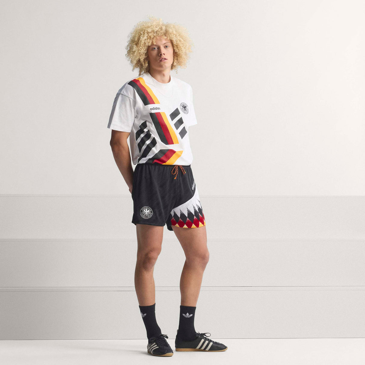 Camiseta de fútbol de hombre adidas Alemania 1994 - Blanco