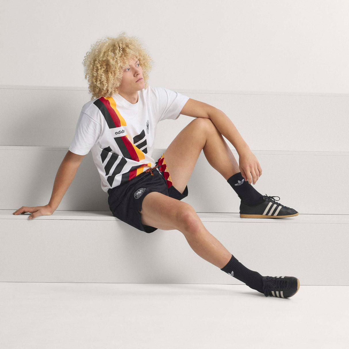 Camiseta de fútbol de hombre adidas Alemania 1994 - Blanco