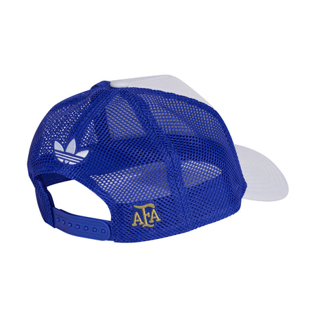 Gorra trucker de fútbol adidas Argentina 2026 - Azul/Blanco