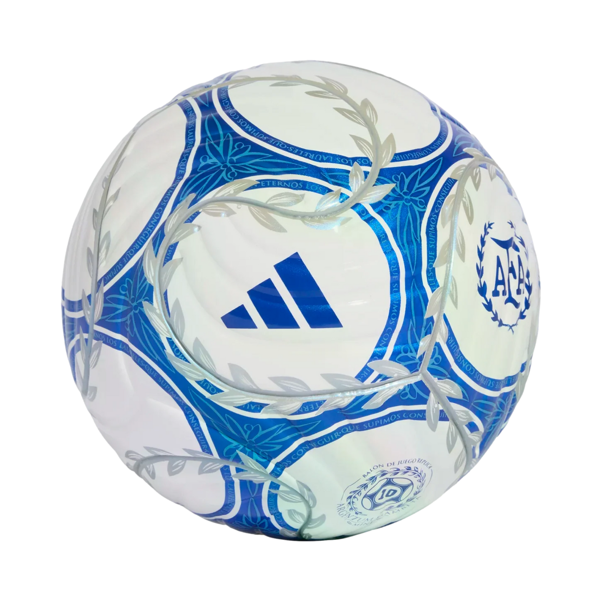 adidas Argentina AFA Argentum Gambeta Mini Soccer Ball - White/Blue/Black