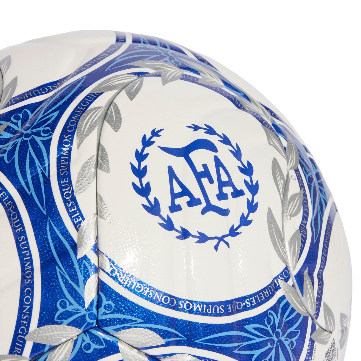 adidas Argentina AFA Argentum Gambeta Competition Soccer Ball - White/Blue/Black