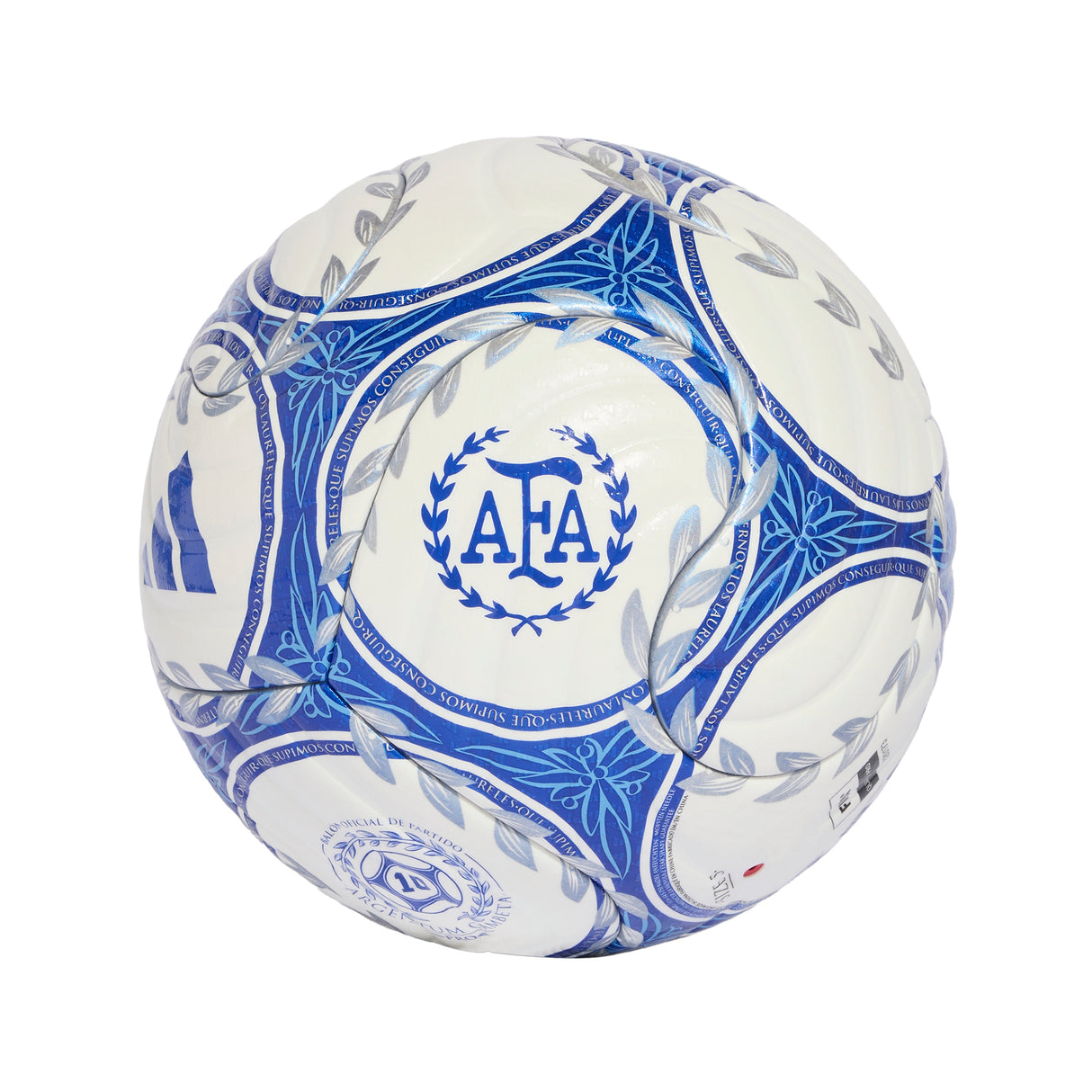 adidas Argentina AFA Argentum Gambeta Pro Soccer Ball - White/Blue/Black