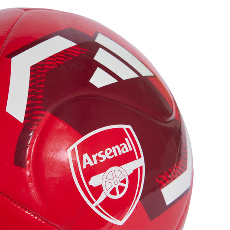 adidas Arsenal Home Club Soccer Ball - Scarlet