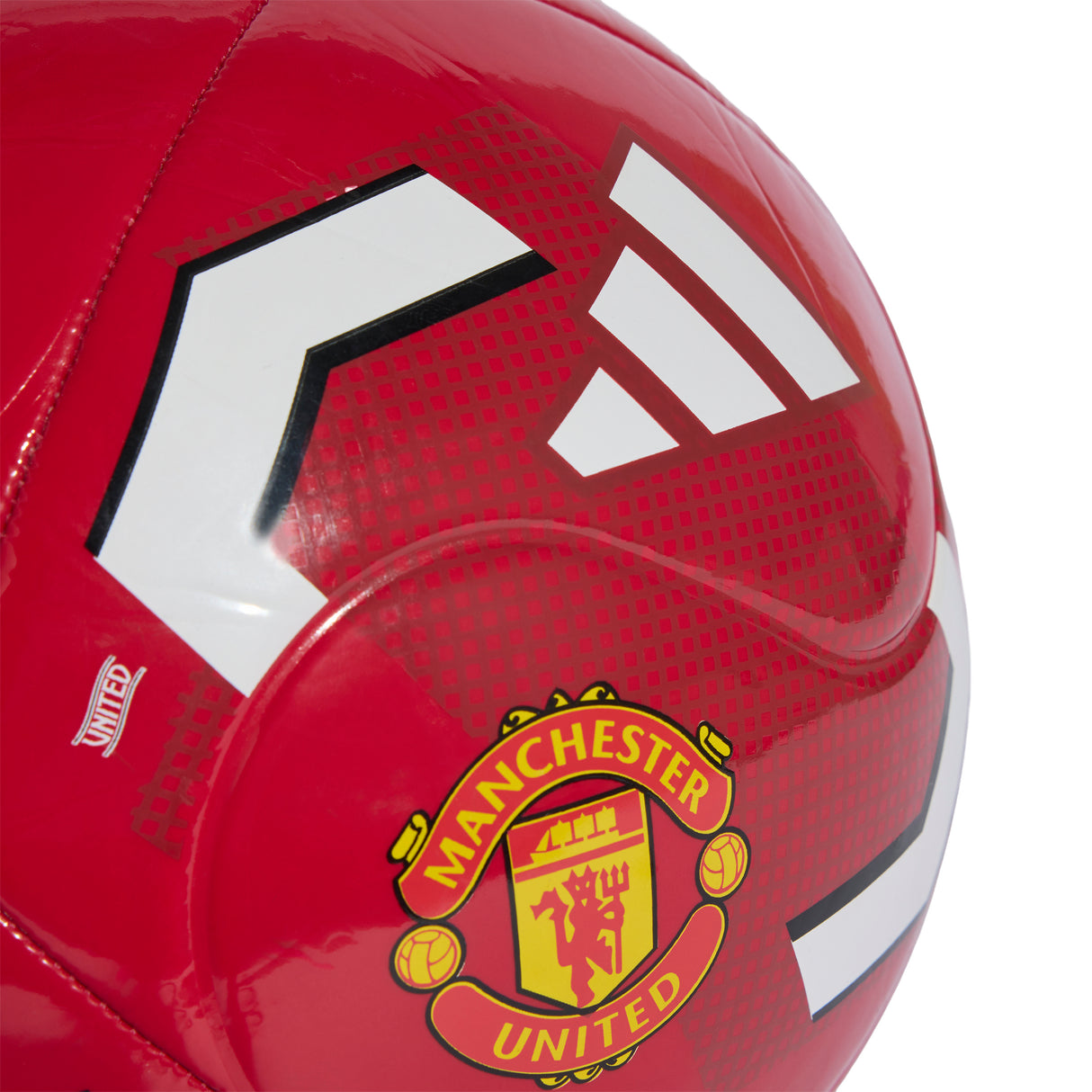adidas Manchester United Home Club Soccer Ball - Red/White