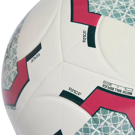 adidas Real Madrid Home Club Soccer Ball - White