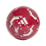 adidas Liverpool FC Home Club Soccer Ball - Maroon/White