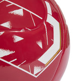 adidas Liverpool FC Home Club Soccer Ball - Maroon/White