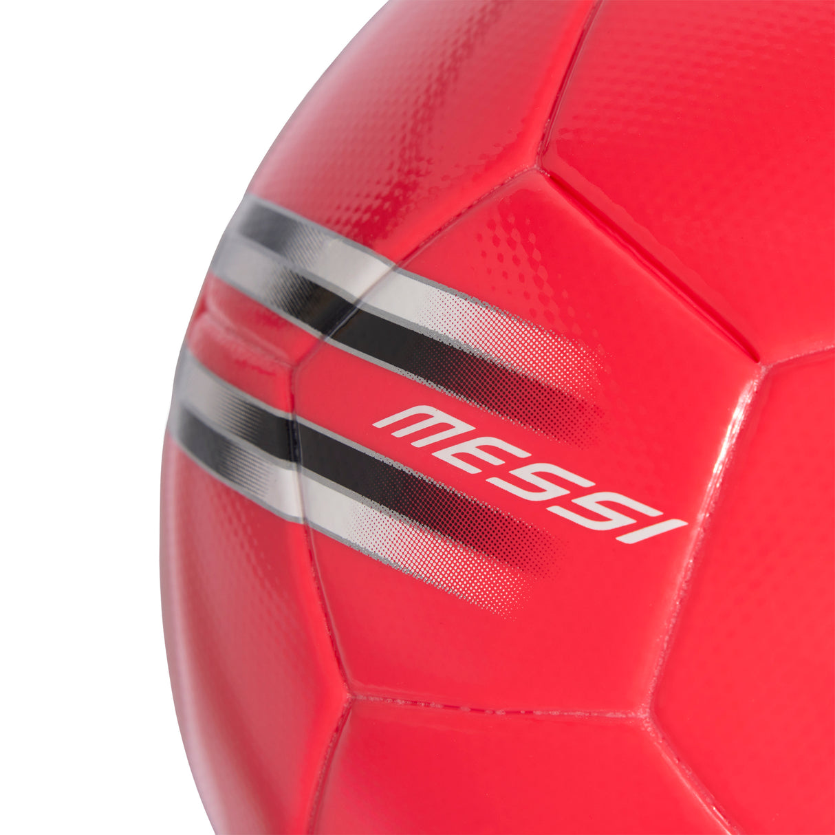 adidas Messi League Soccer Ball - Red/Black/White