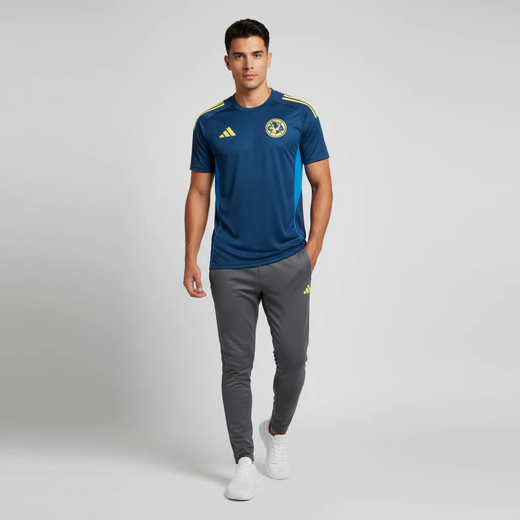 adidas America Tiro 25C Entrenamiento Playera de Fútbol para Hombre - Azul