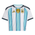 Camiseta de fútbol adidas Argentina Home corta para mujer 2026 - Blanco/Azul
