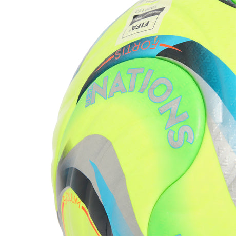 adidas UEFA Nations League 26/27 Pro Winter Soccer Ball -White/Silver