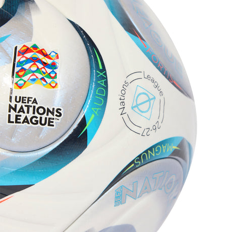 adidas UEFA Nations League 26/27 Pro Soccer Ball - Legink/Lemon/White