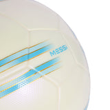 adidas Messi League Soccer Ball - Ivory/Blue