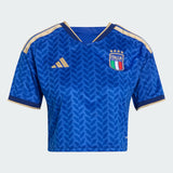 adidas Italy Home Cropped Women´s Soccer Jersey 2026 - Blue