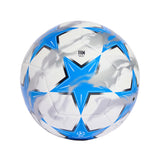 Balón de fútbol de entrenamiento adidas UEFA Champions League 26 - Blanco/Negro/Azul