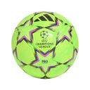 adidas UEFA Champions League Pro Winter Soccer Ball 26/27 - Lemon/Purple