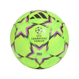 adidas UEFA Champions League Pro Winter Soccer Ball 26/27 - Lemon/Purple