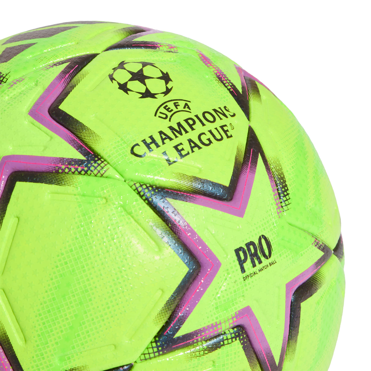 adidas UEFA Champions League Pro Winter Soccer Ball 26/27 - Lemon/Purple