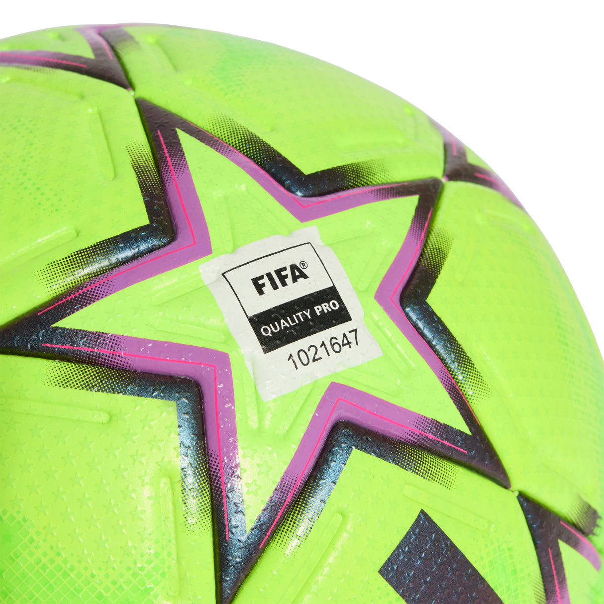 adidas UEFA Champions League Pro Winter Soccer Ball 26/27 - Lemon/Purple