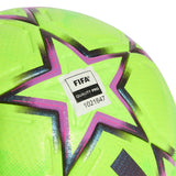 adidas UEFA Champions League Pro Winter Soccer Ball 26/27 - Lemon/Purple
