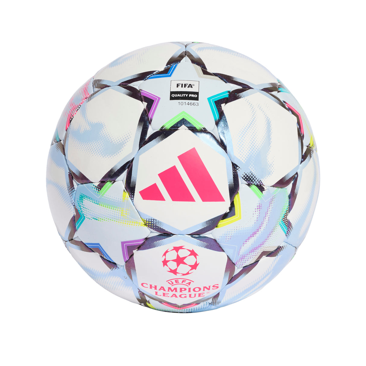 adidas UEFA Champions League Pro Sala Soccer Ball 26/27 - White/Multicolor