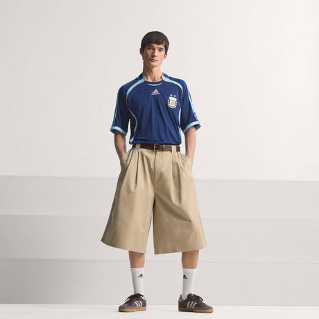 adidas Argentina Away Men's Soccer Jersey 2006 - Dark Blue