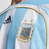 adidas Argentina Home Men's Soccer Jersey 2006 - White/Blue